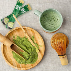 Suicha Matcha Powder Sticks Authentic Organic Japanese Matcha Green Tea Powder Ceremonial Grade 10 Sticks抹茶スティック