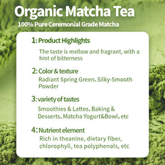 Suicha Matcha Powder Sticks Authentic Organic Japanese Matcha Green Tea Powder Ceremonial Grade 10/30 Sticks抹茶スティック